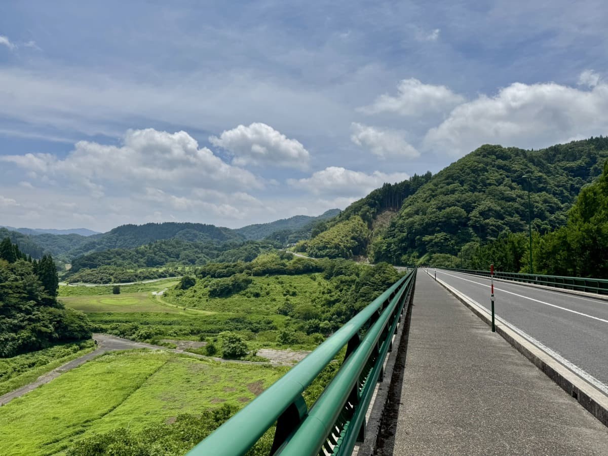 志津見大橋からの眺め