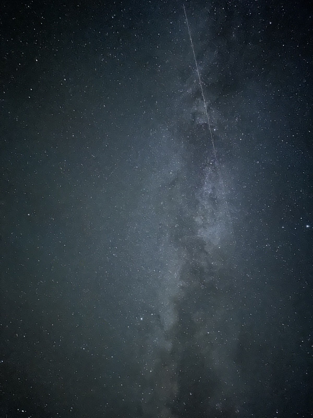 三瓶山から見られる星空