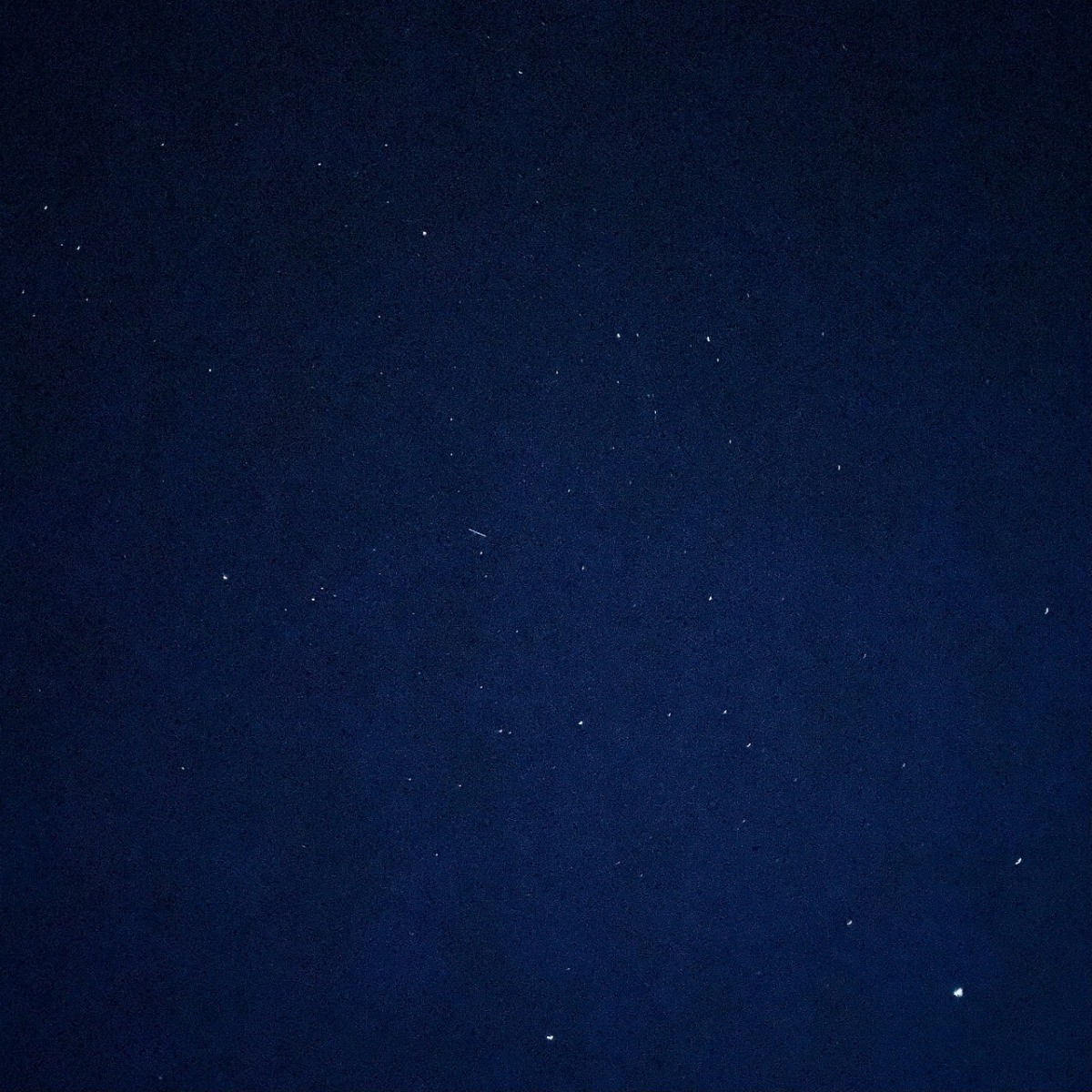 三瓶山から見る夜空