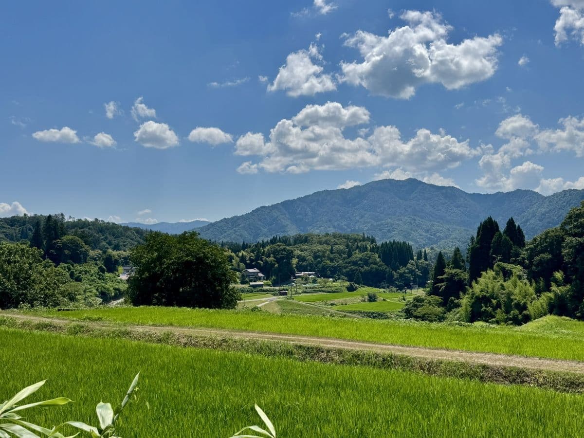 島根県奥出雲町のアウトドアスポット『久兵衛山』からの眺め
