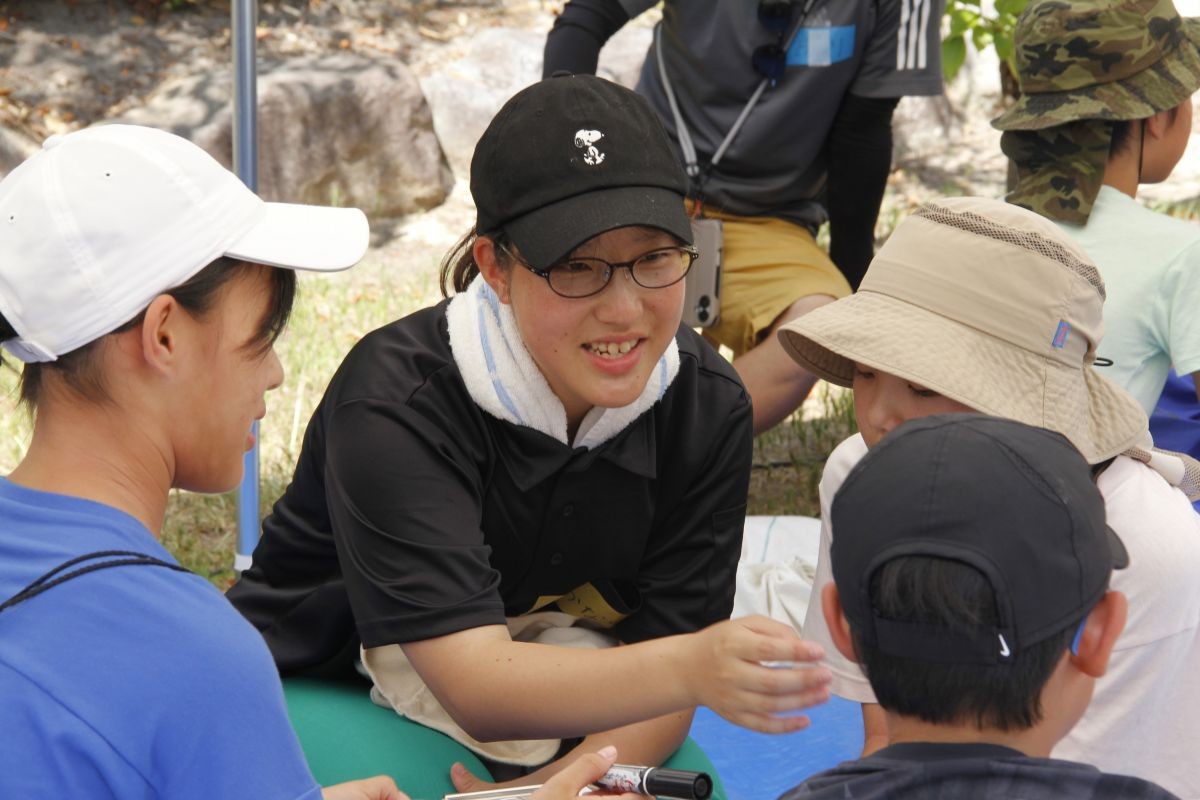 島根県浜田市で開催されたイベント「いわみ自然学校」の様子