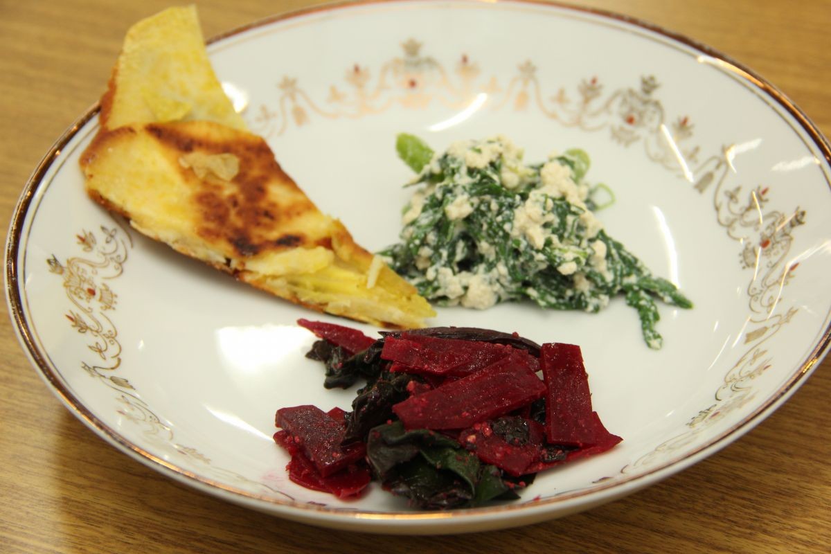 取り分けたおばんざい