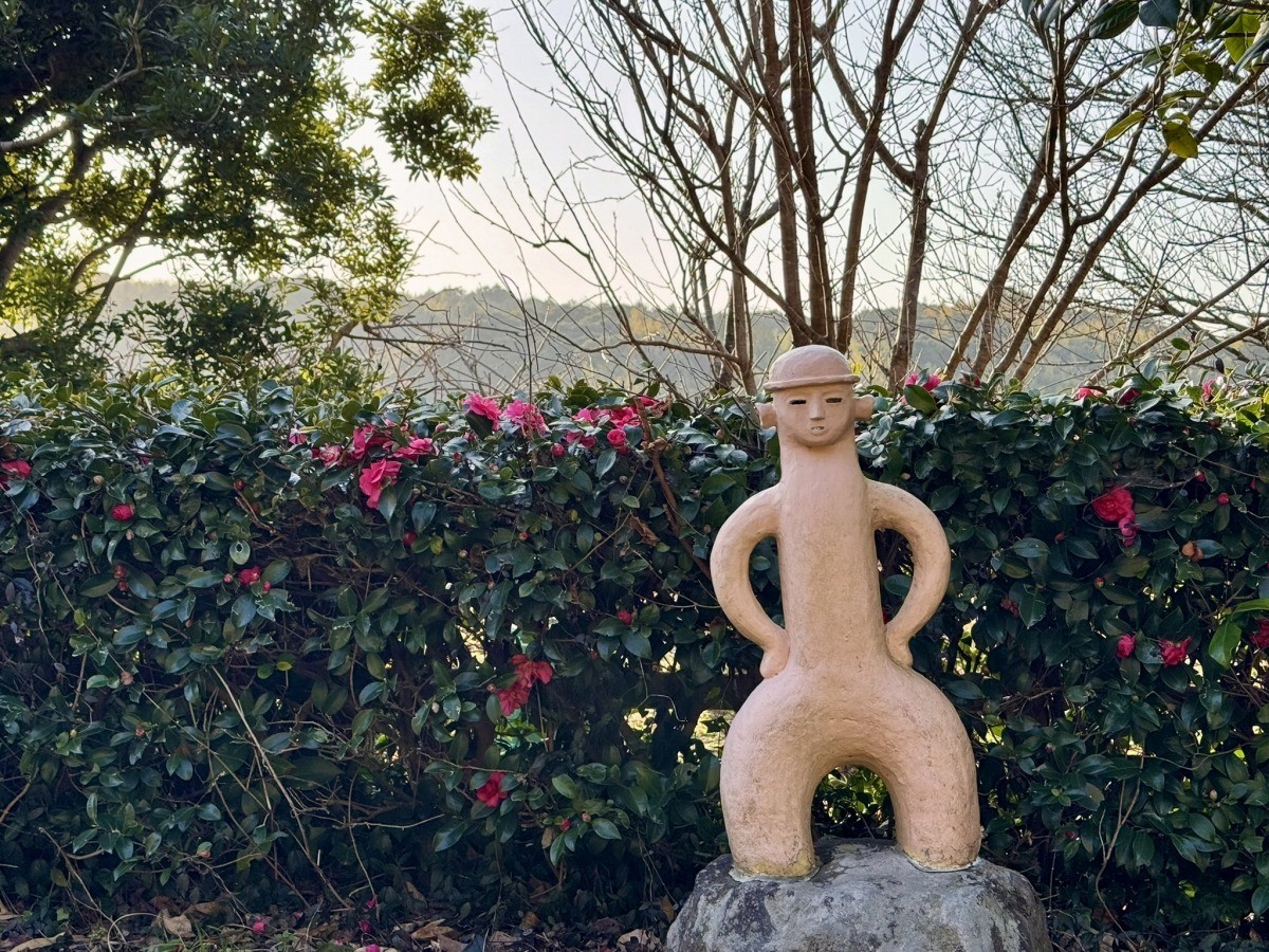 松江市「はにわロード」にいた「はにわ」