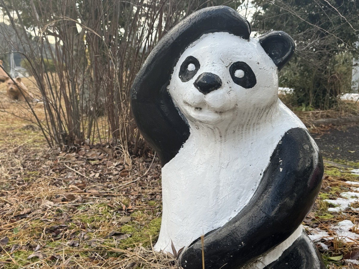 島根県雲南市大東町の『大東公園』にあるパンダの遊具