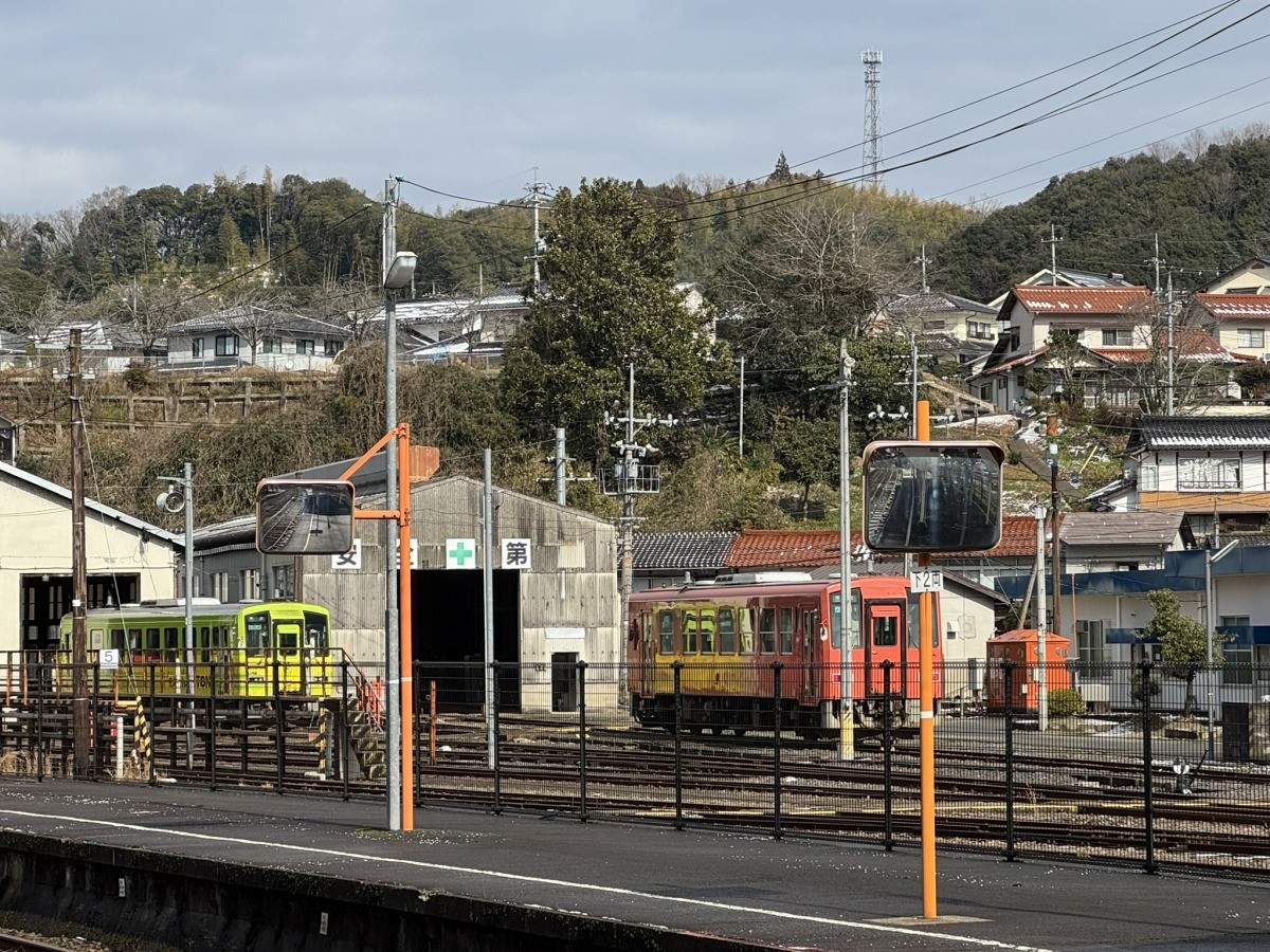 JR木次線の車軸庫