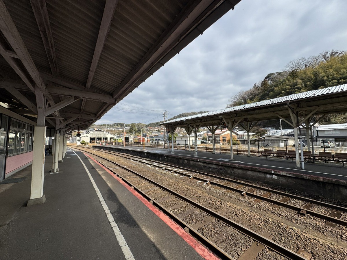 JR木次駅のホーム