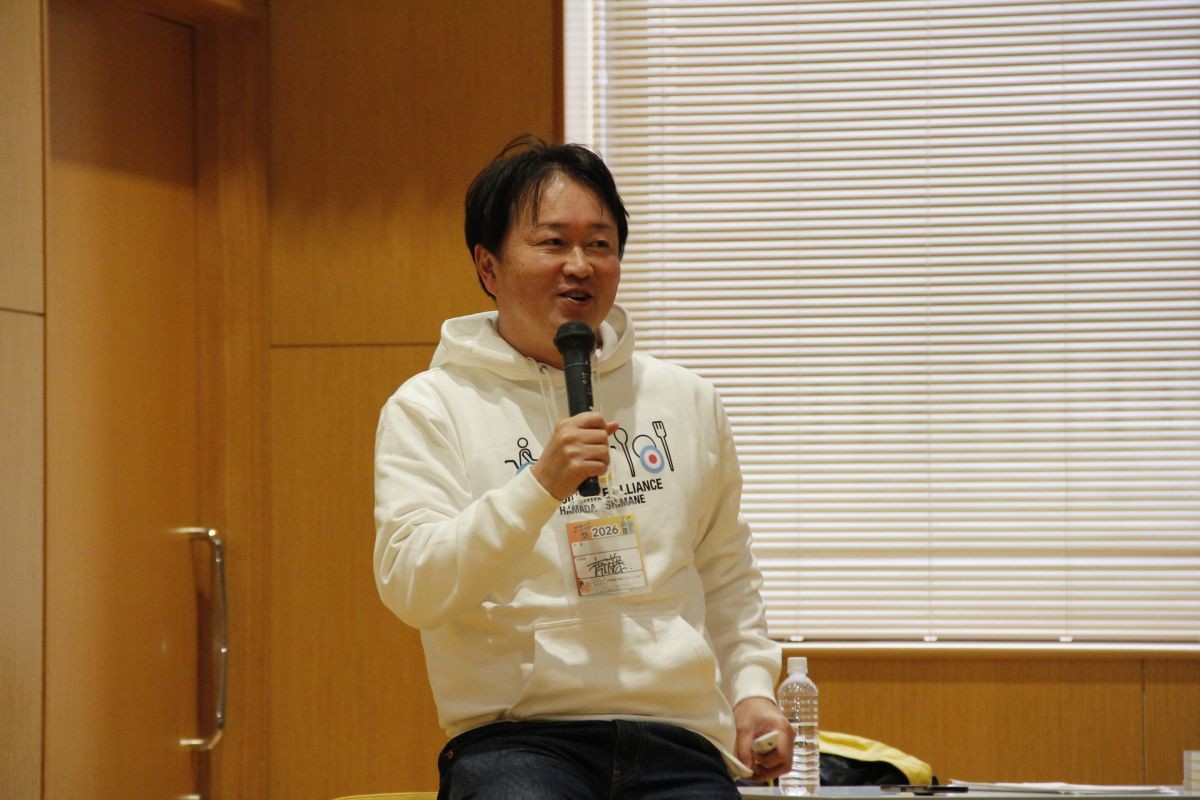 江津市で開催されたイベント「地域づくりオールスター祭」の会場内の様子