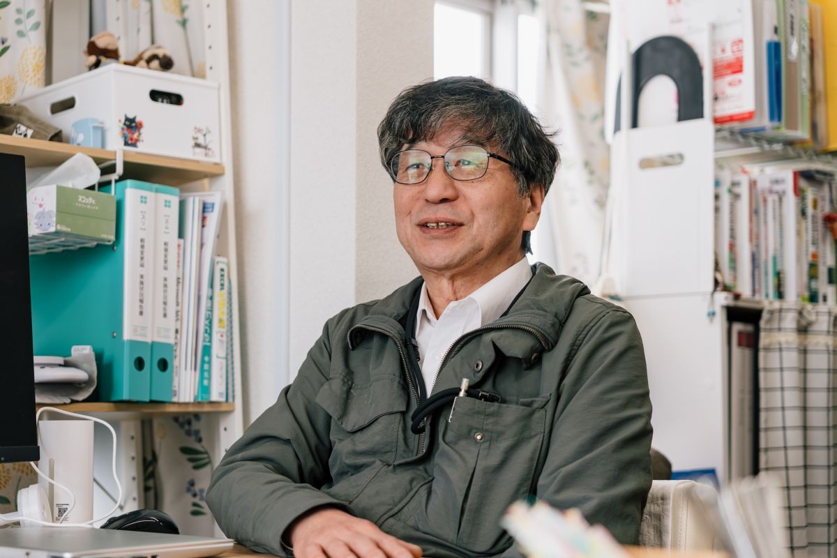 島根県出雲市の洋裁工場「スリーケー」代表の持田さん