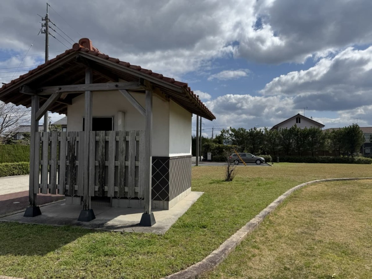 島根県出雲市斐川町にある『今在家親水公園』のトイレ