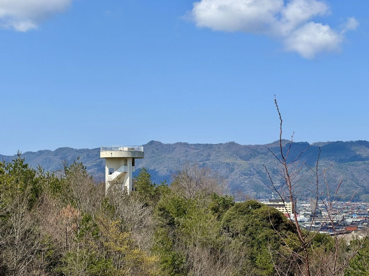 島根県出雲市にある『一の谷公園』の展望台