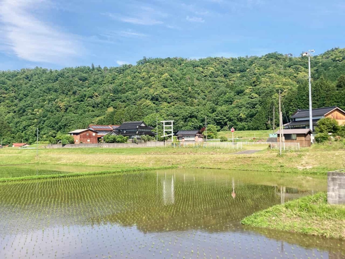 鳥取県中部のとある場所