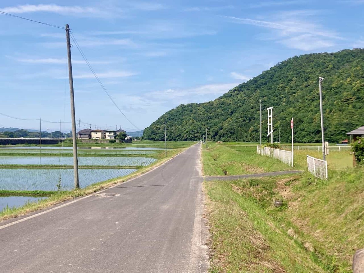 鳥取県中部のとある地域の風景