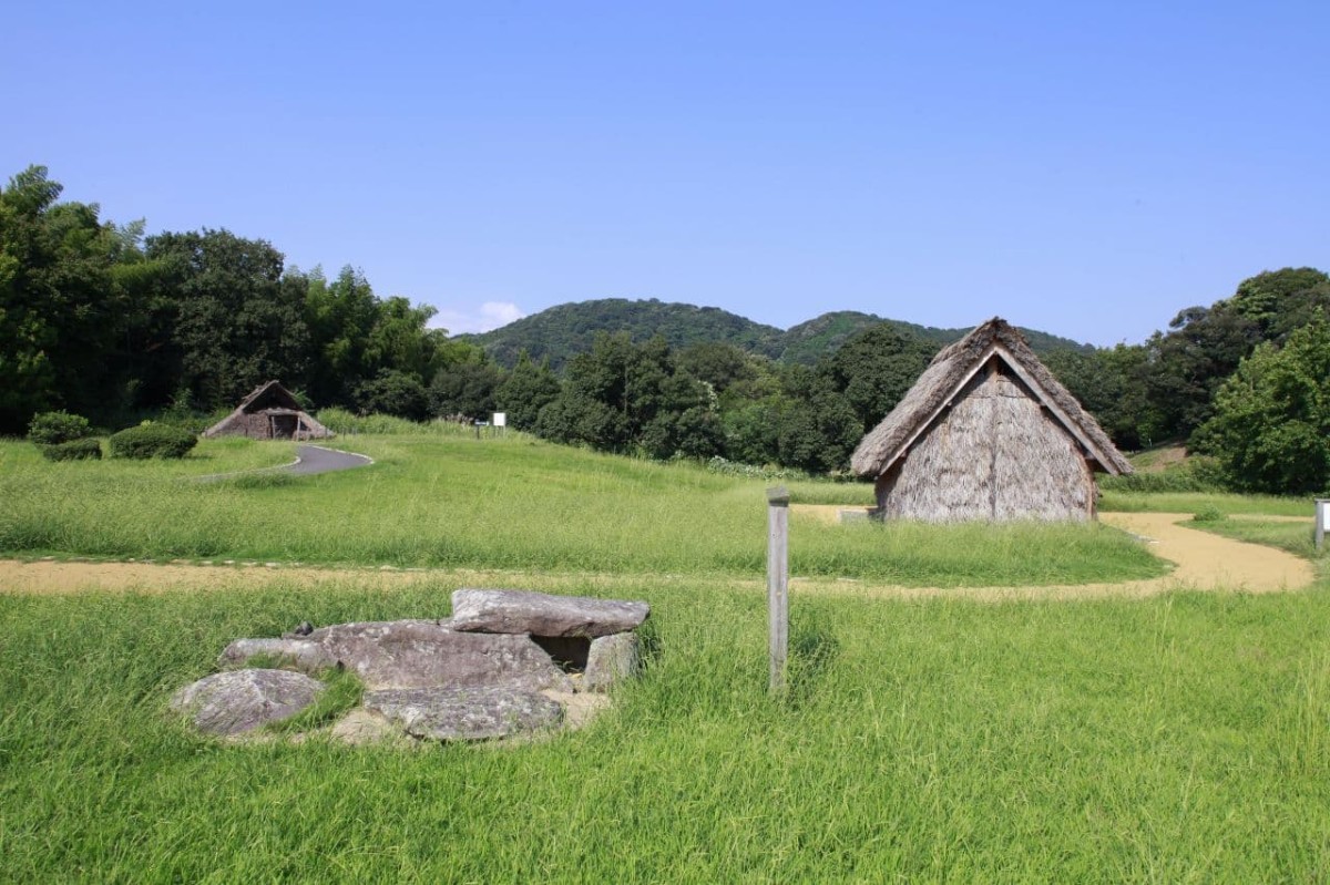 八雲立つ風土記の丘公園の全景