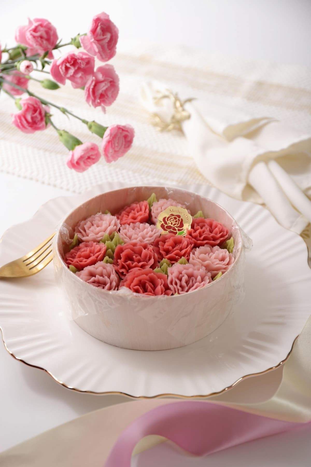 鳥取のフラワーおはぎ専門店「Oh!huggy!!」の母の日ボックス