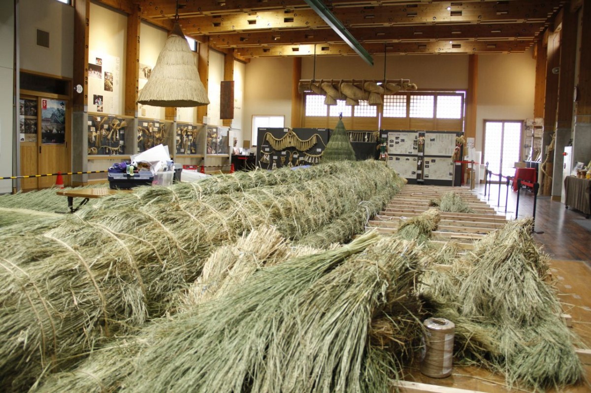 島根県飯南町の観光スポット『飯南町大しめなわ創作館』の管内