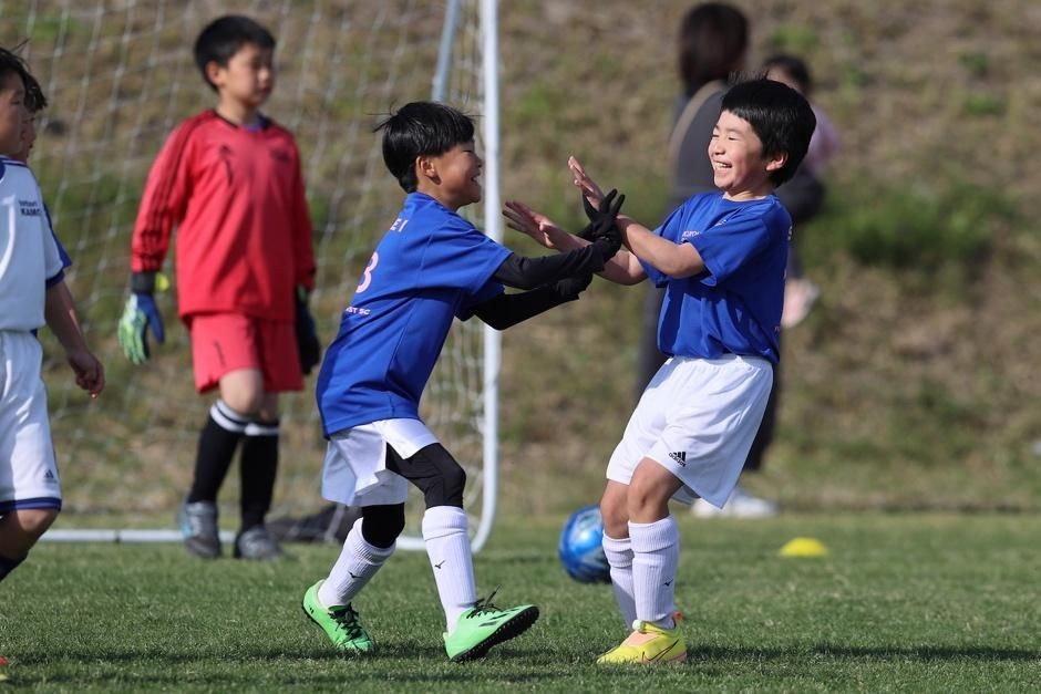 ガイナマンカップの試合中の様子