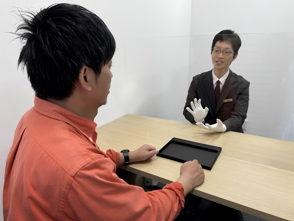 スタッフさんのヒアリングの様子