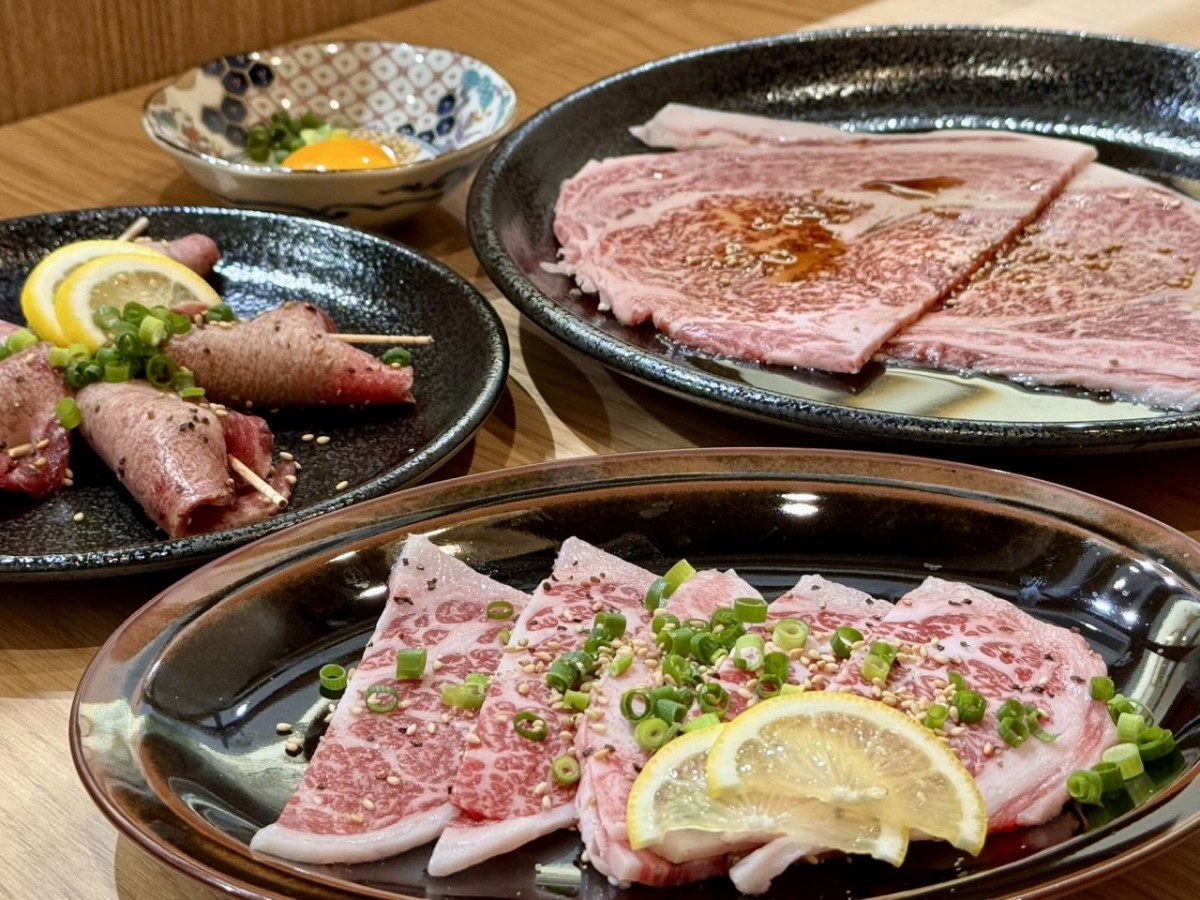 島根県松江市の焼肉店「アリラン飯店松江店」の肉集合