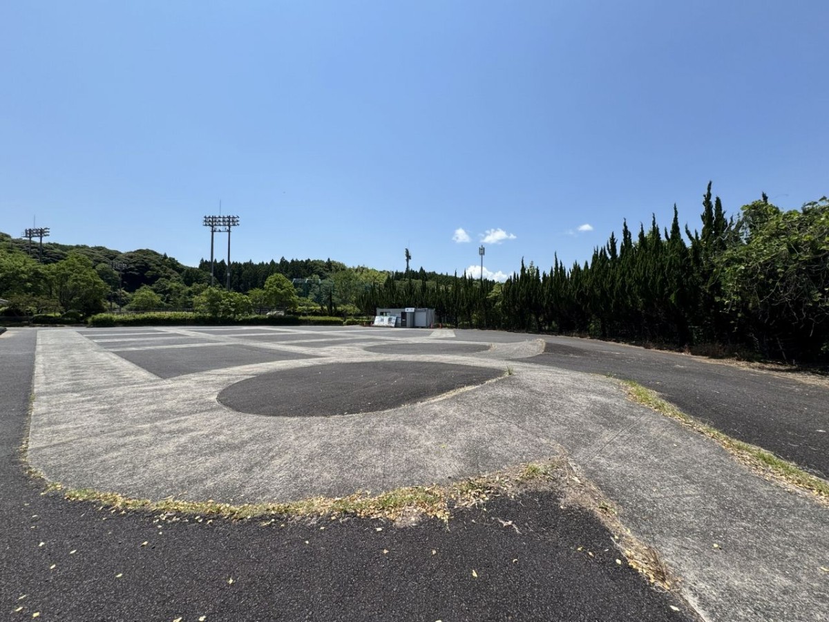 島根県雲南市にある『加茂中央公園』の交通広場