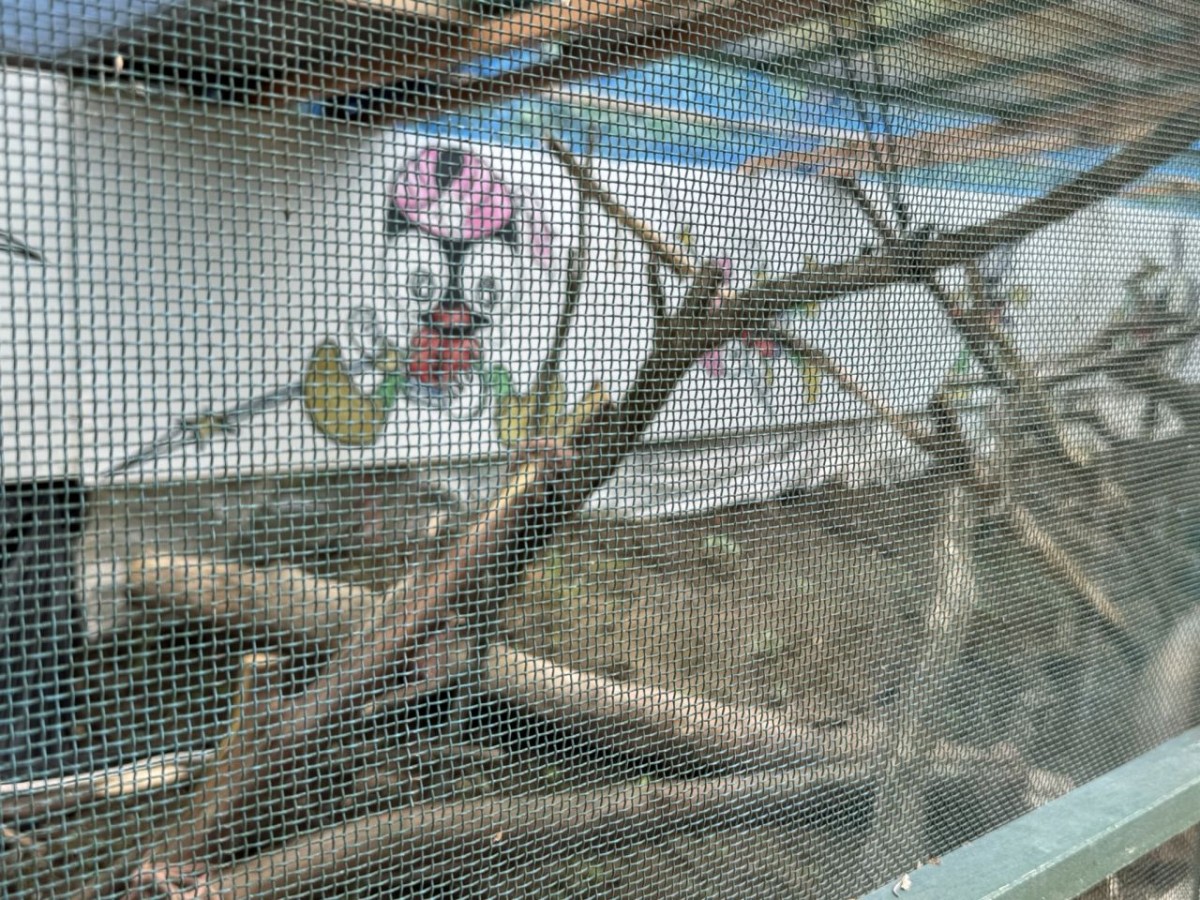 つかみ取り小屋