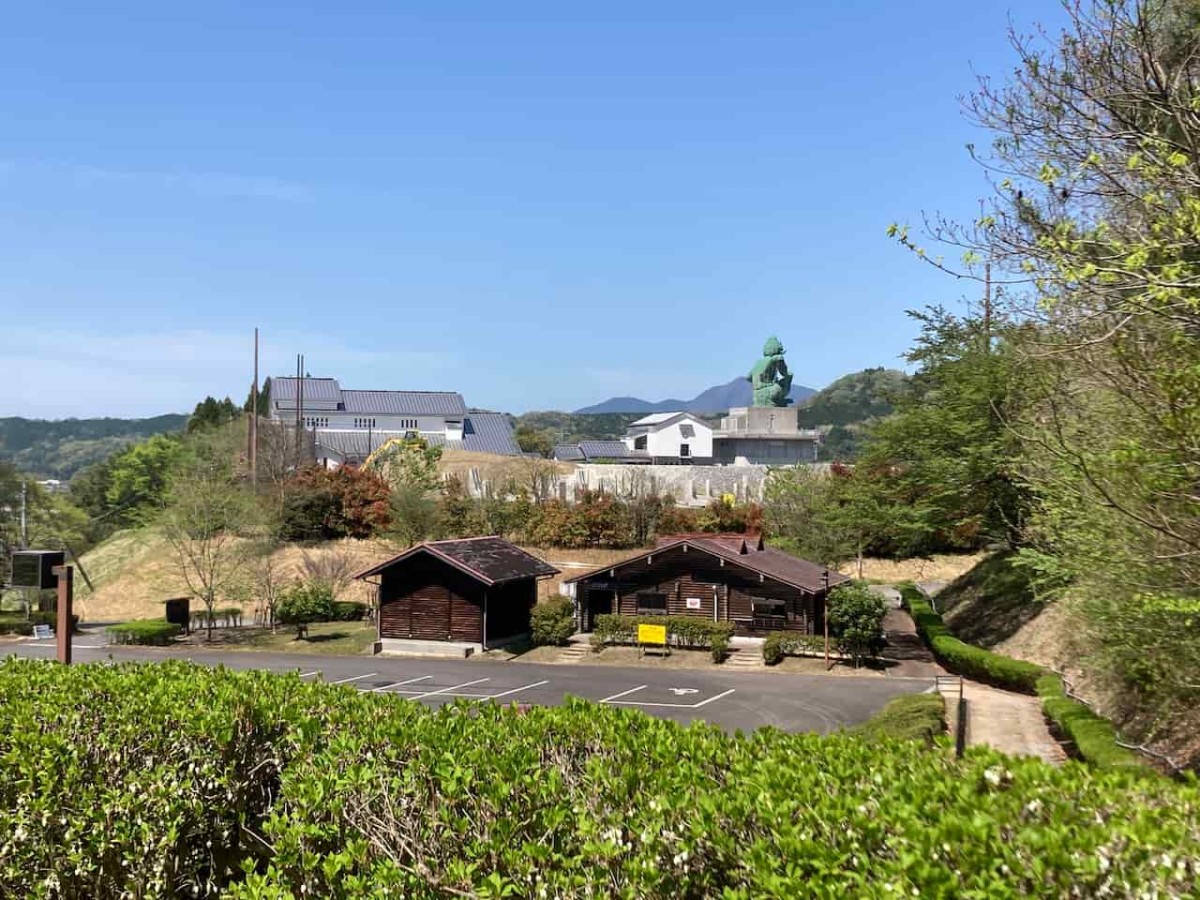 鳥取県西伯郡伯耆町にある『おにっ子ランド』からの景色