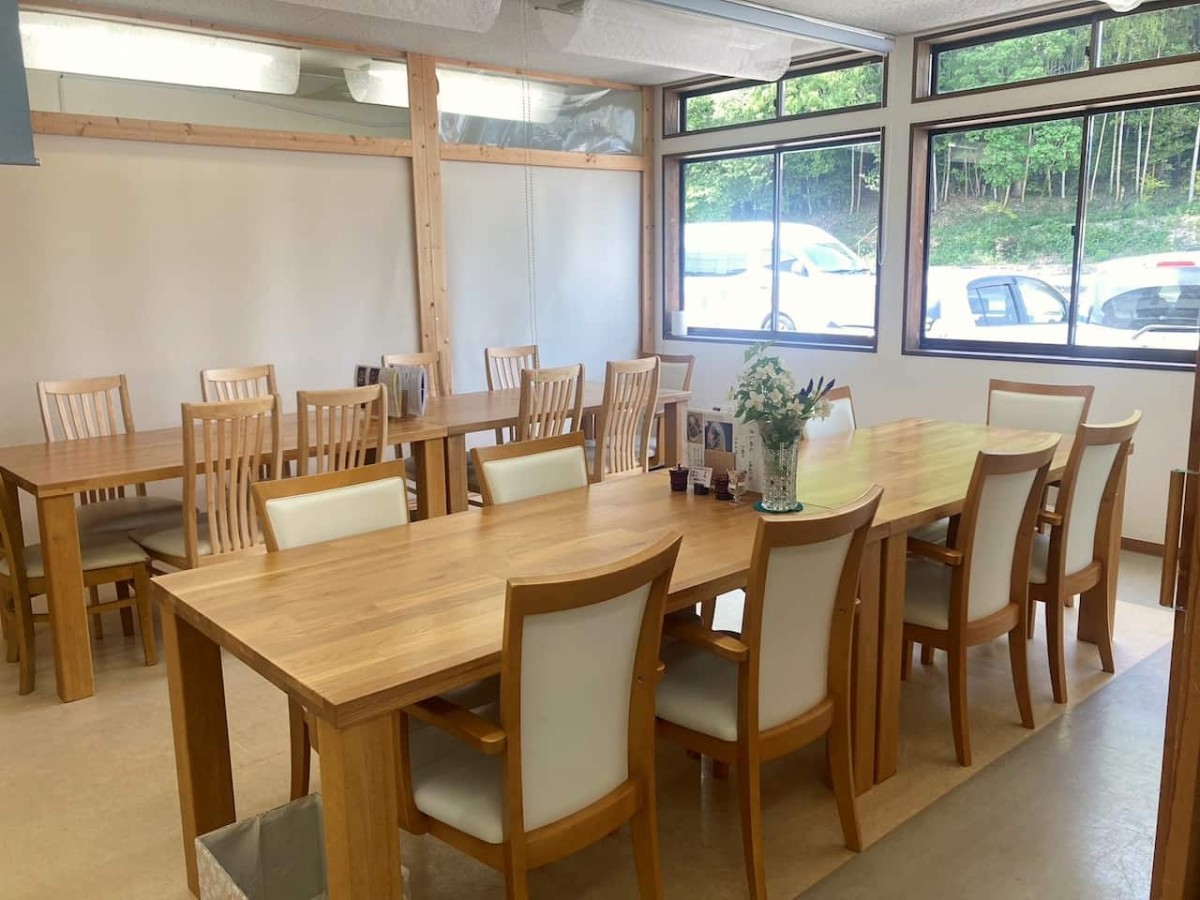 鳥取県米子市の『蕎麦処みんと』の店内