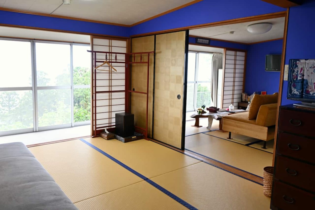 島根県大田市にある『清水大師寺』の宿泊部屋
