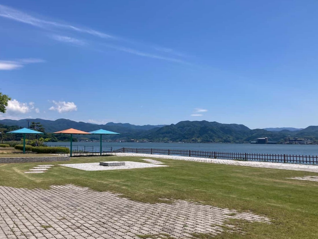 鳥取県東伯郡湯梨浜町にある『ハワイ夢広場』周辺