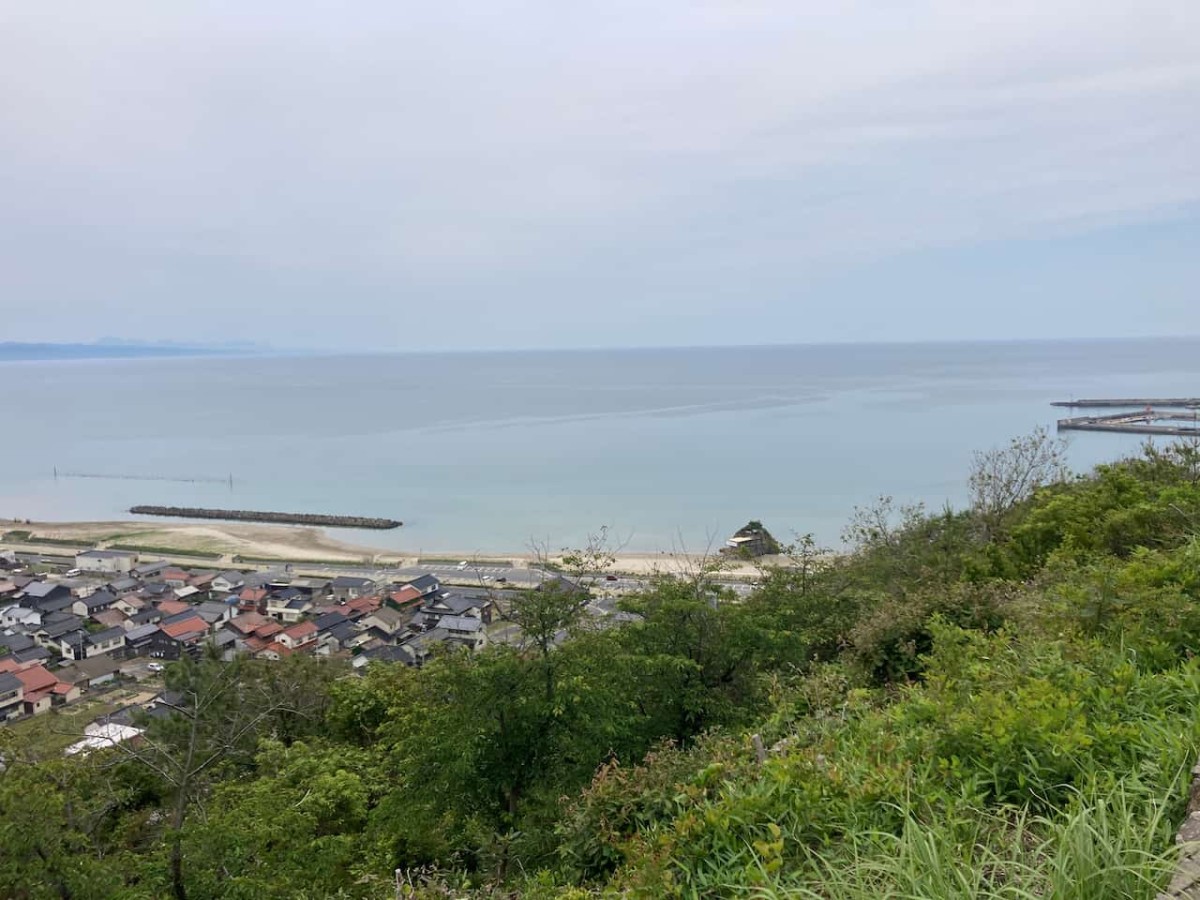 島根県出雲市にある『奉納山公園』からの景色