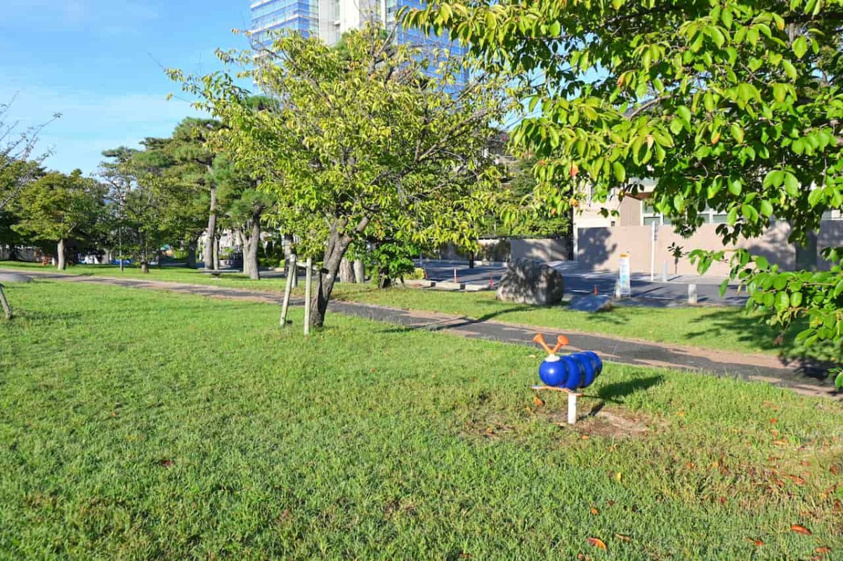 島根県松江市にある『白潟公園』の様子