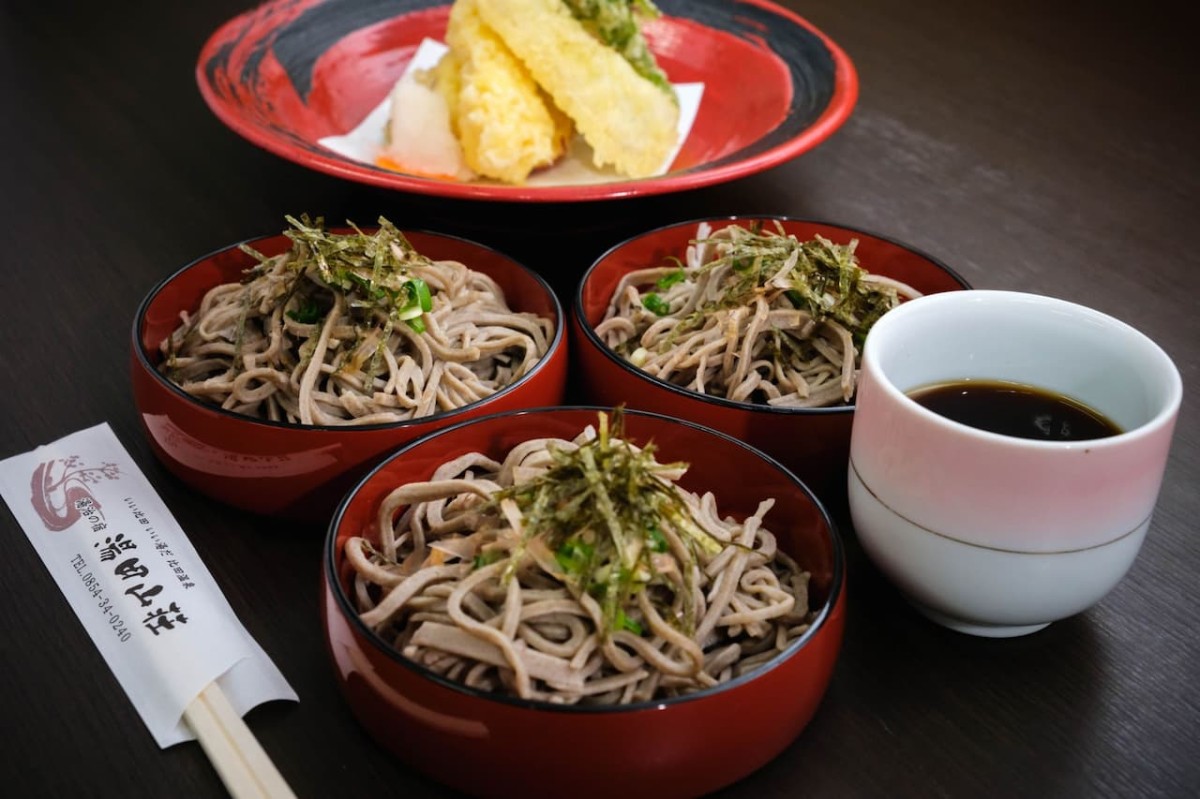 島根県安来市広瀬町にある『湯田山荘』のレストランメニュー