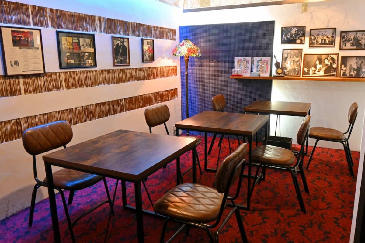 鳥取県米子市にあるジャズ喫茶『ズージャクラブ』の内観