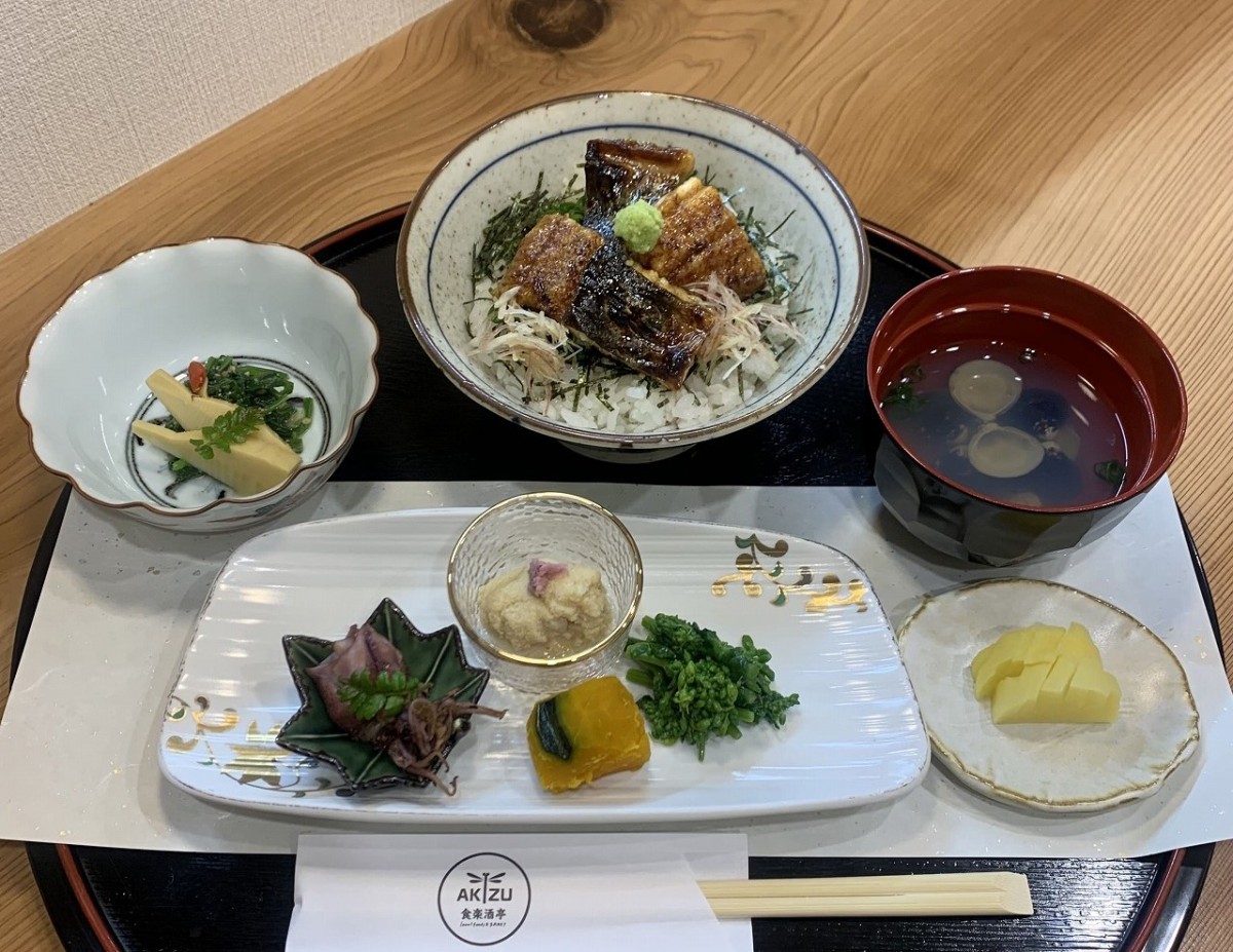 島根県松江市にオープンした和食店『食楽酒亭AKIZU』のメニュー