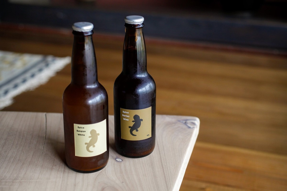 島根県江津市にオープンした飲食店『CURRY & BEER 山椒魚』のクラフトビール