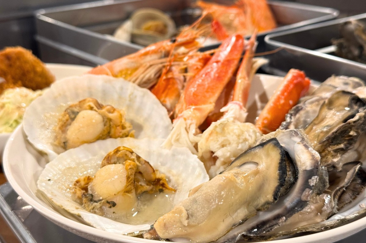 島根県出雲市『ラピタ本店』屋上で開催されている「星空ガーデン」の海鮮