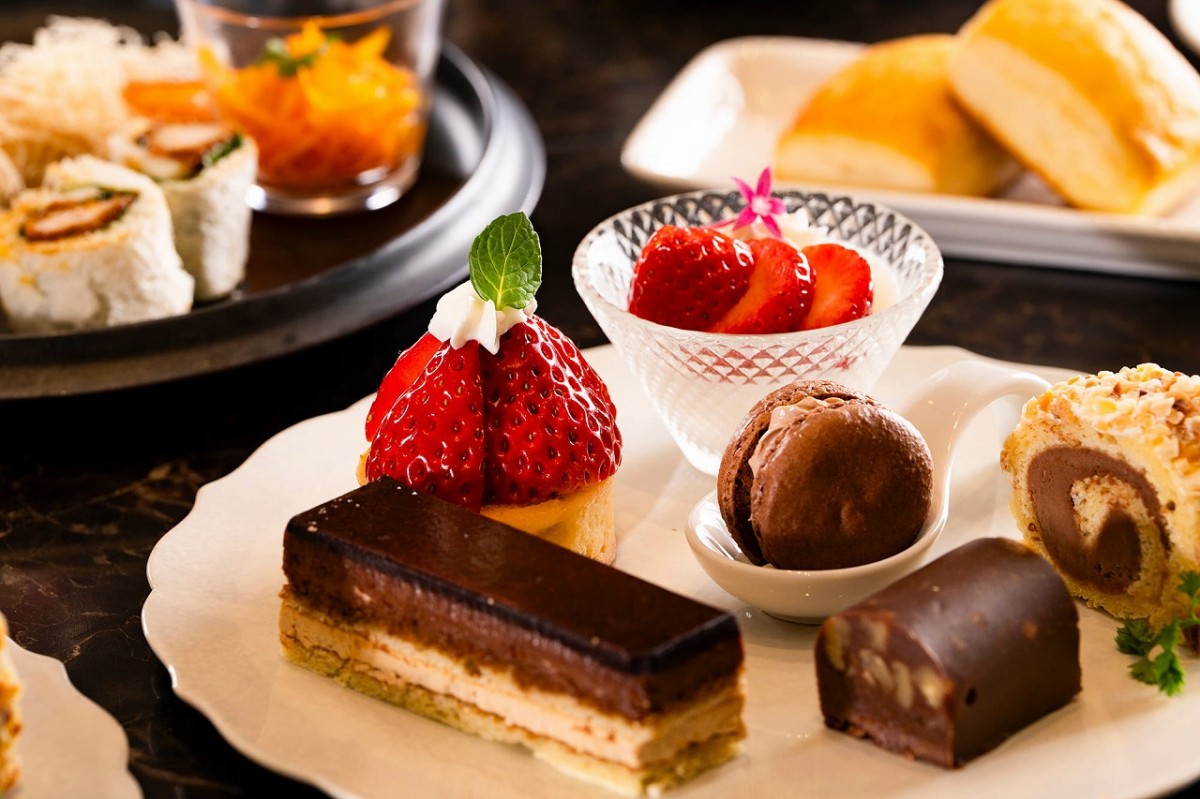 松江市『松江エクセルホテル東急』で開催中の2026年１～3月限定のアフタヌーンティープラン例