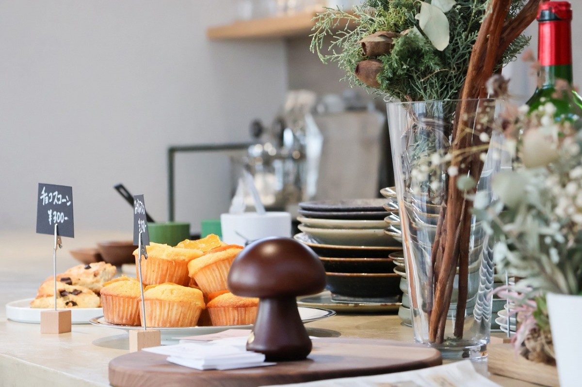 島根県益田市にオープンしたレストラン『Più（ピウ）』の店内の様子