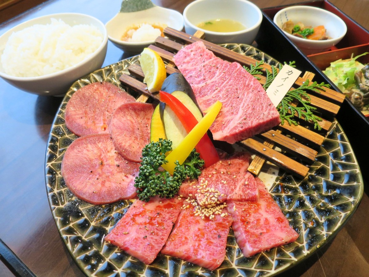 島根県松江市の焼肉店『焼肉韓食房だんだん 松江田和山店』のランチメニュー