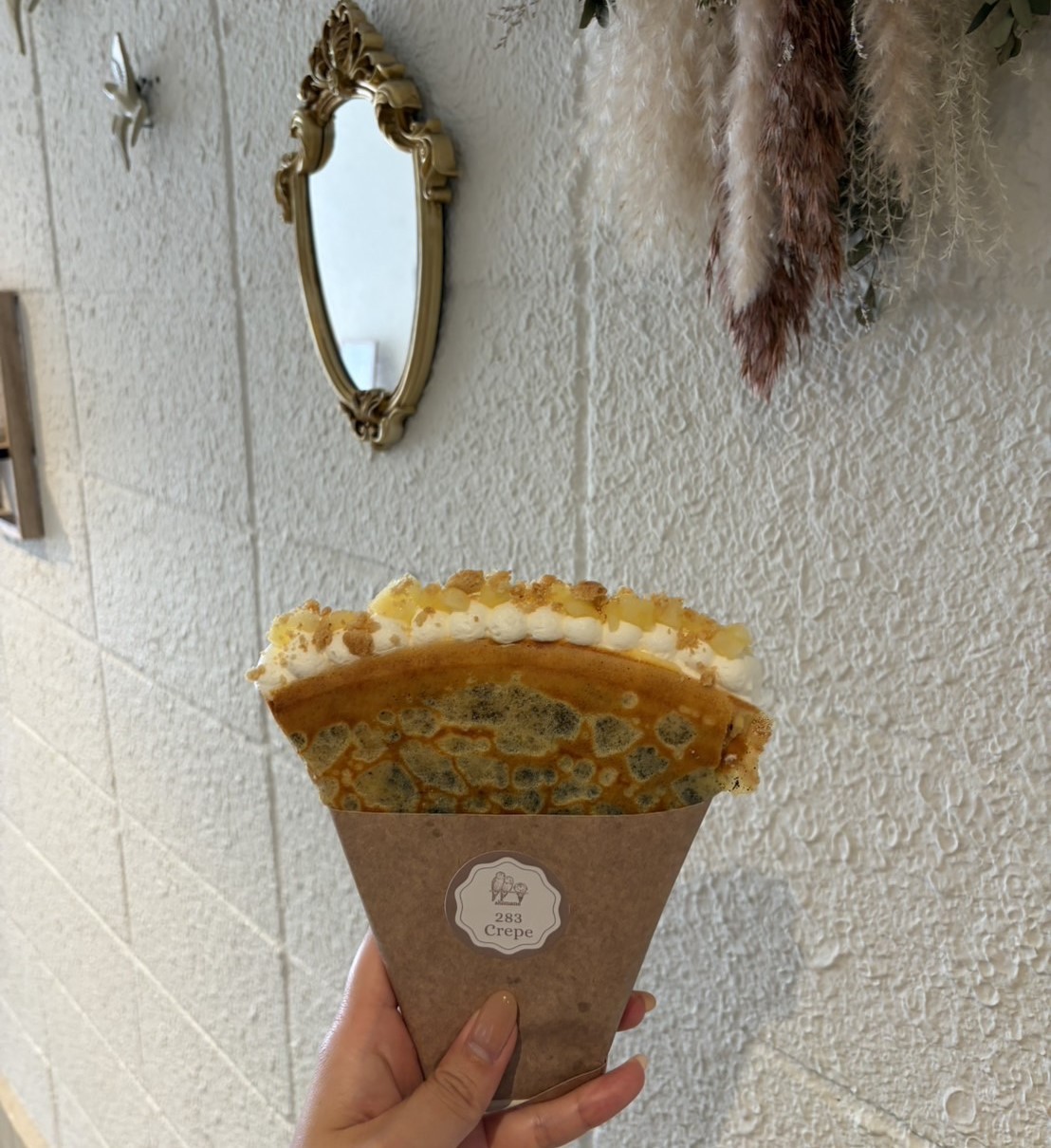 島根県松江市にオープンした『283Crepe松江店』のクレープ