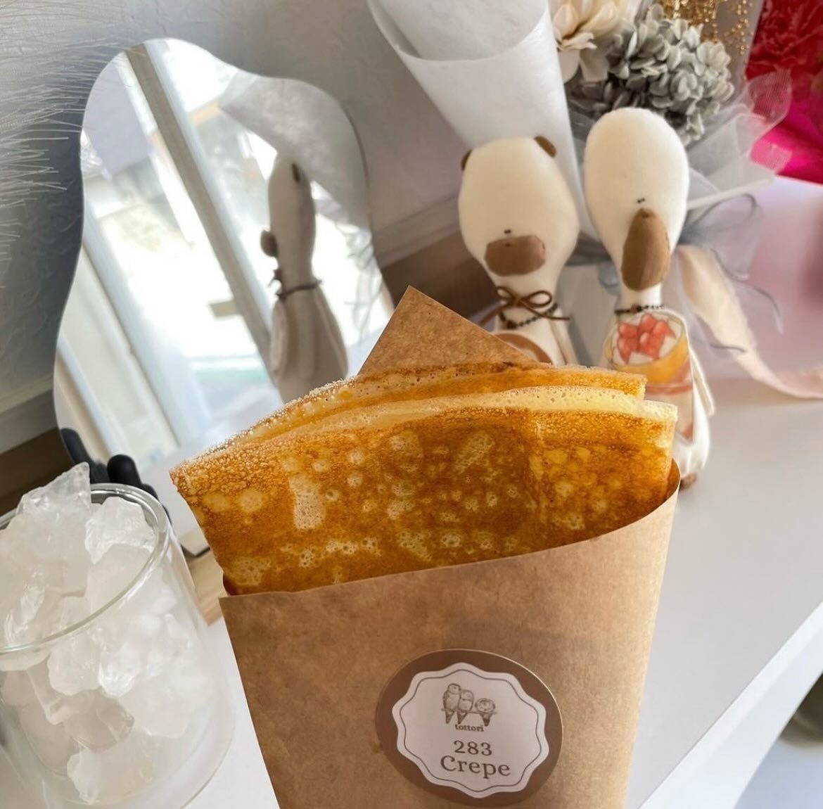 島根県松江市にオープンした『283Crepe松江店』のクレープ