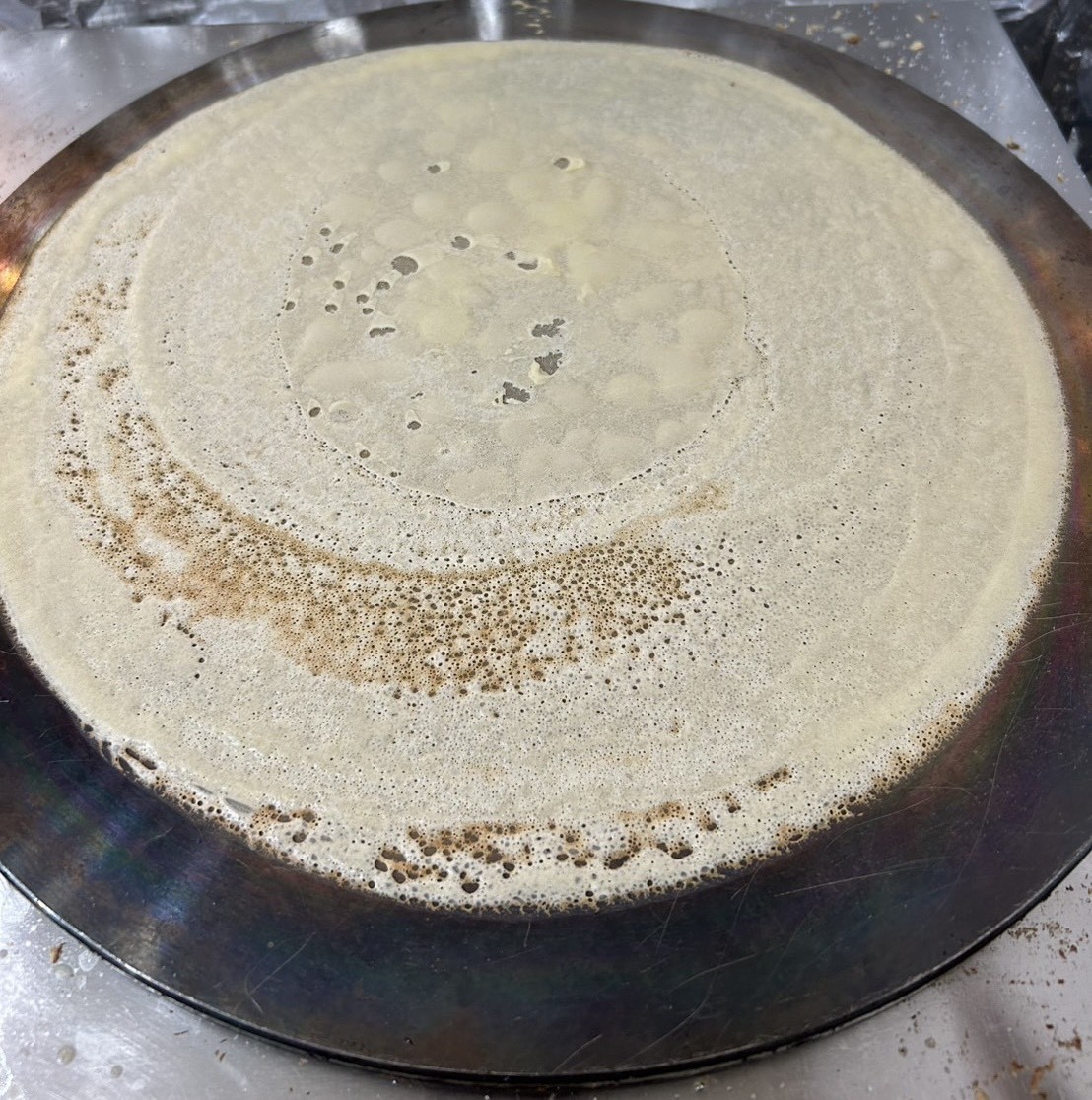 島根県松江市にオープンした『283Crepe松江店』のクレープ生地