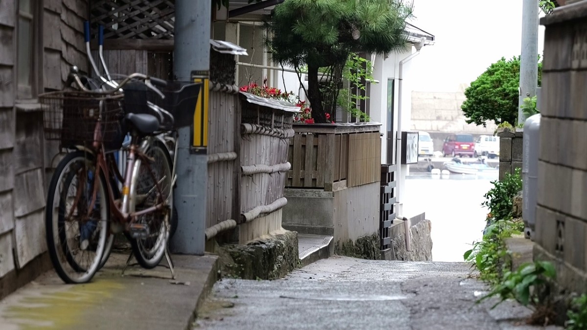 島根県松江市美保関町北浦の風景
