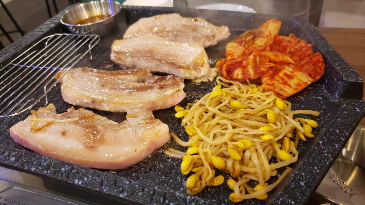 島根県松江市にオープンした韓国料理店『サムギョプサルと韓国屋台料理【송강포차】(ソンガンポチャ)』の料理