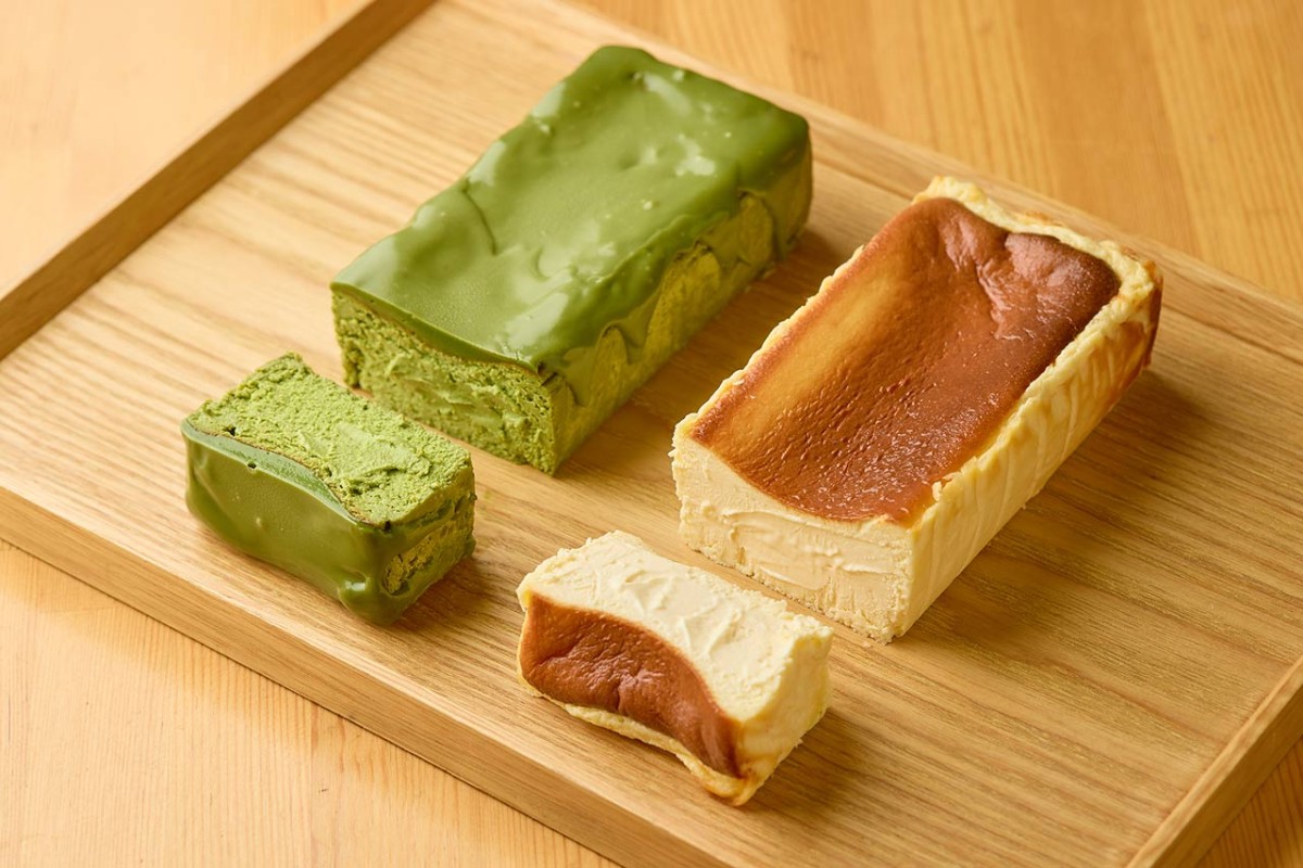 『UCHIRUKA CHEESECAKE FACTORY』の各日各20本限定で販売される「艶とろチーズケーキ 濃抹茶」