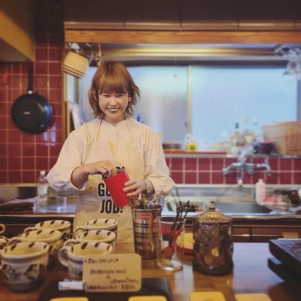 鳥取県境港市にあるカフェ『chiento』の店主