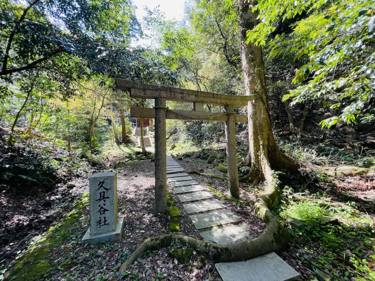 島根県松江市にある『美保神社』のもうひとつの階段
