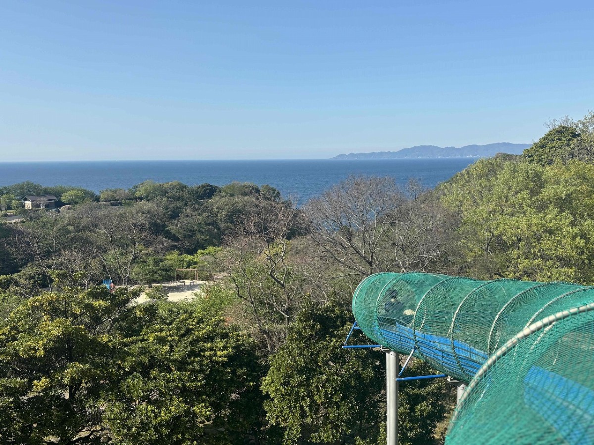 島根県出雲市にある『手引ヶ丘公園』の景色