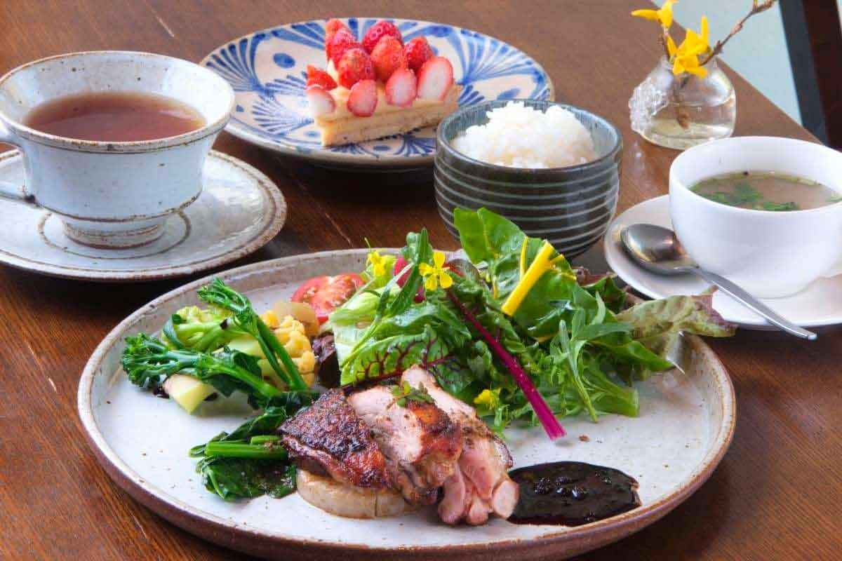 島根県江津市の古民家カフェ『風のえんがわ』のメニュー