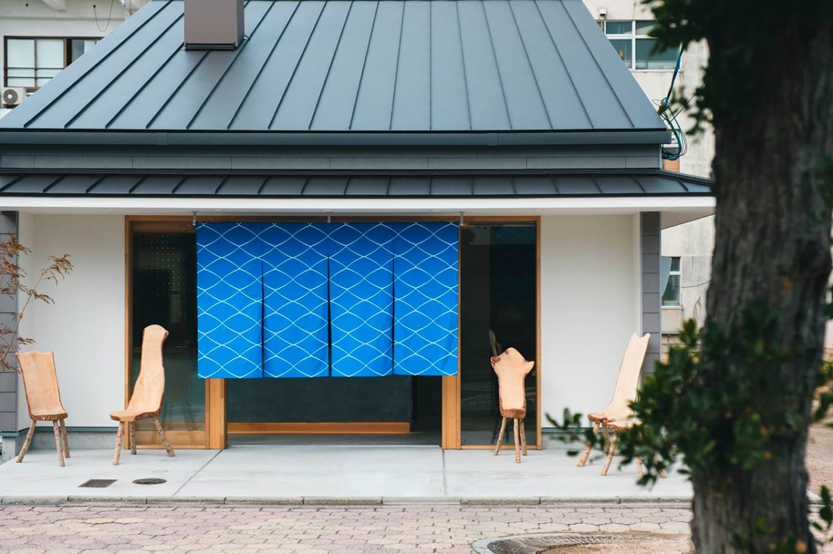 米子市の塩どら焼き専門店『湯ノ塩』の外観