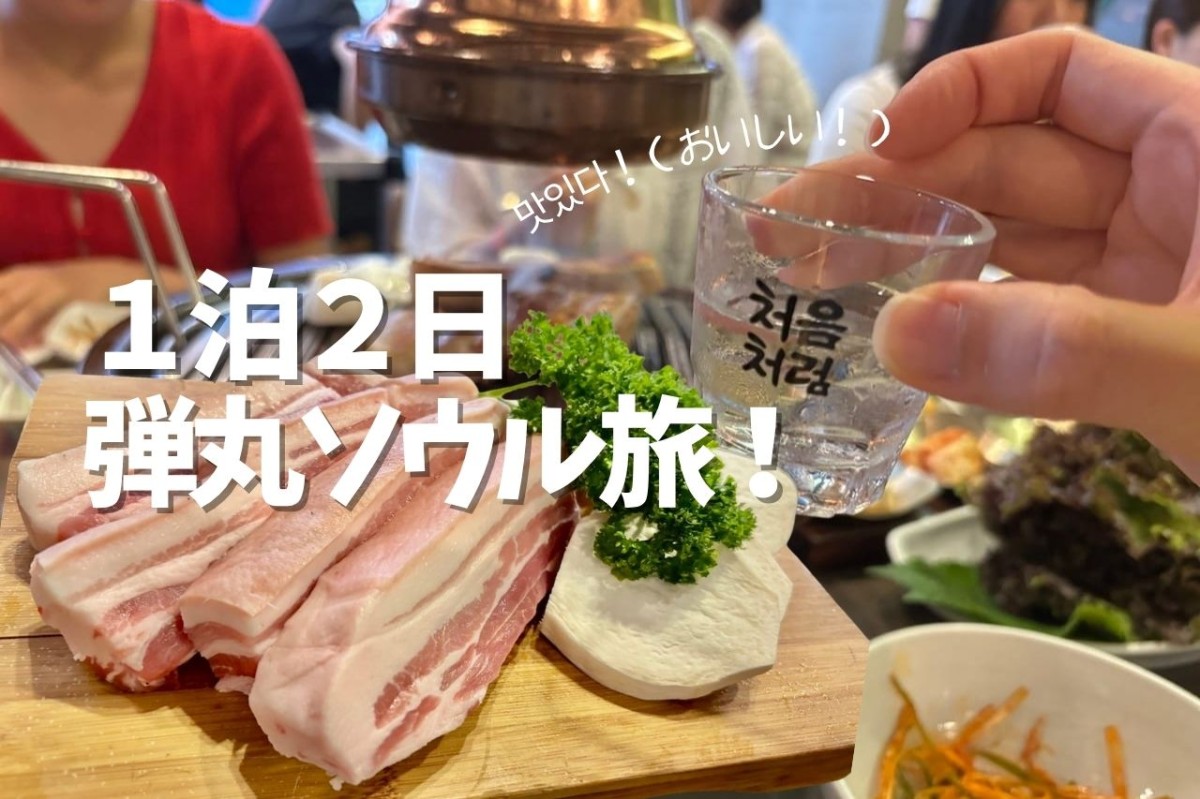 『米子鬼太郎空港』からひとっ飛び！１泊２日の弾丸ソウル旅で韓国グルメを満喫